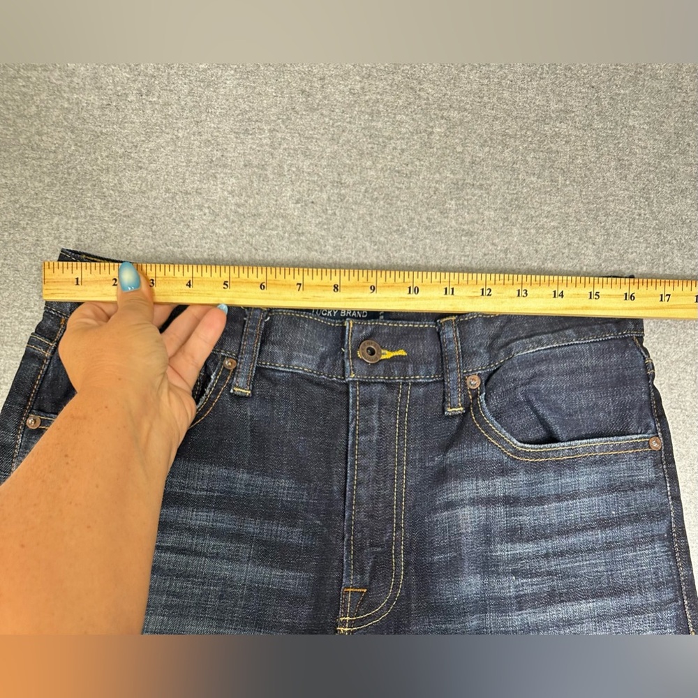 Lucky Brand Jeans Mens 32x32 329 Classic Straight Denim Stretch Casual Pants - Picture 8 of 12